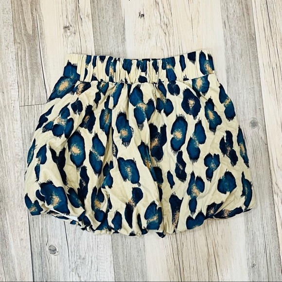 KC Parker girls animal print corduroy skirt sz 7 - Picture 2 of 4